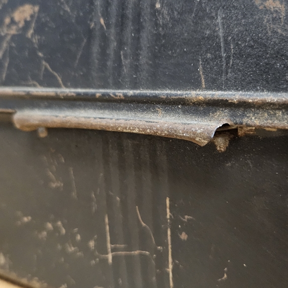 DOME TOP LUNCH BOX - CIRCA 1940 - PATENTS PENDING - THERMOS CLIP - NICE PATINA - Picture 12 of 15